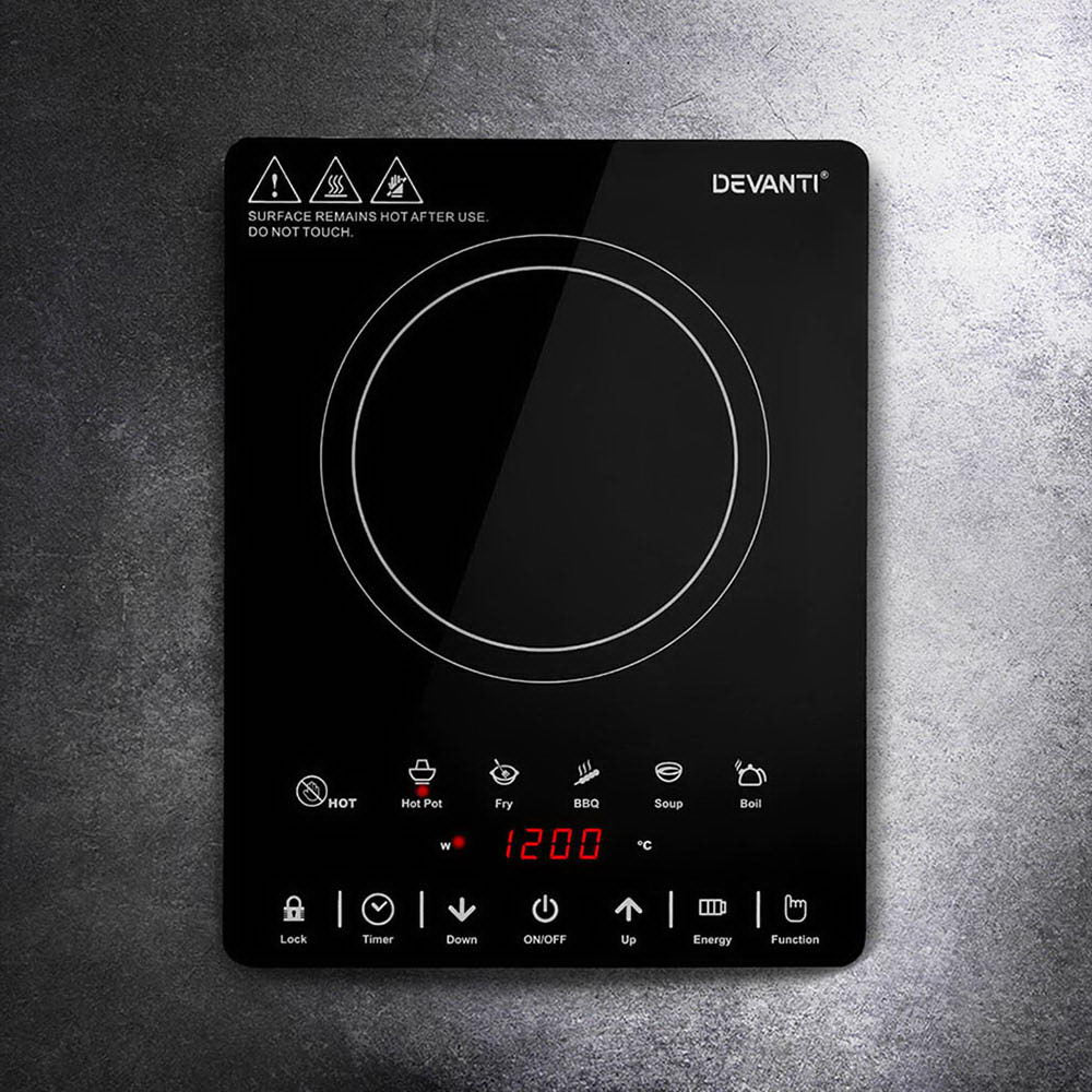 Devanti Electric Ceramic Cooktop 30cm