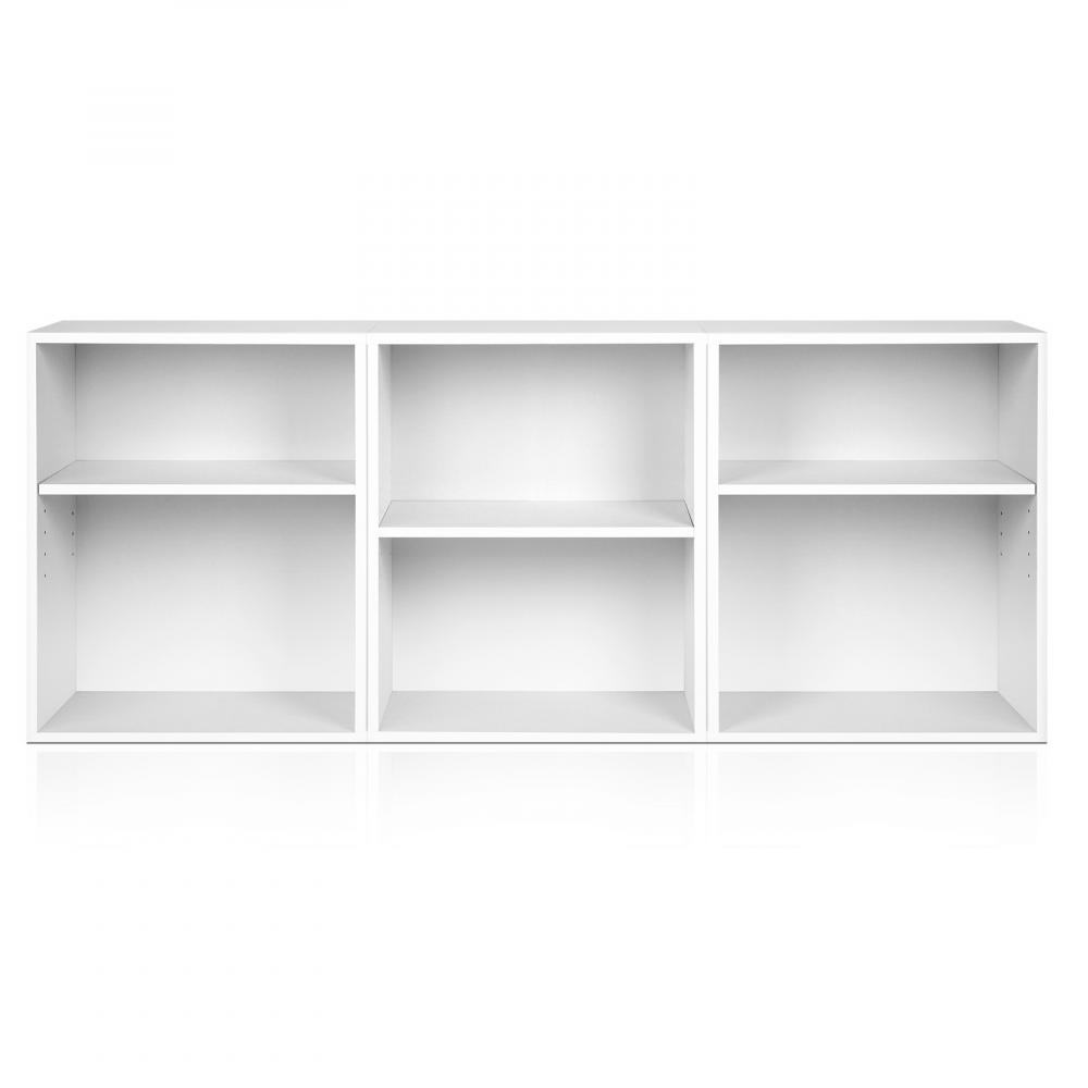 Artiss Bookshelf Set of 3 - VENA White