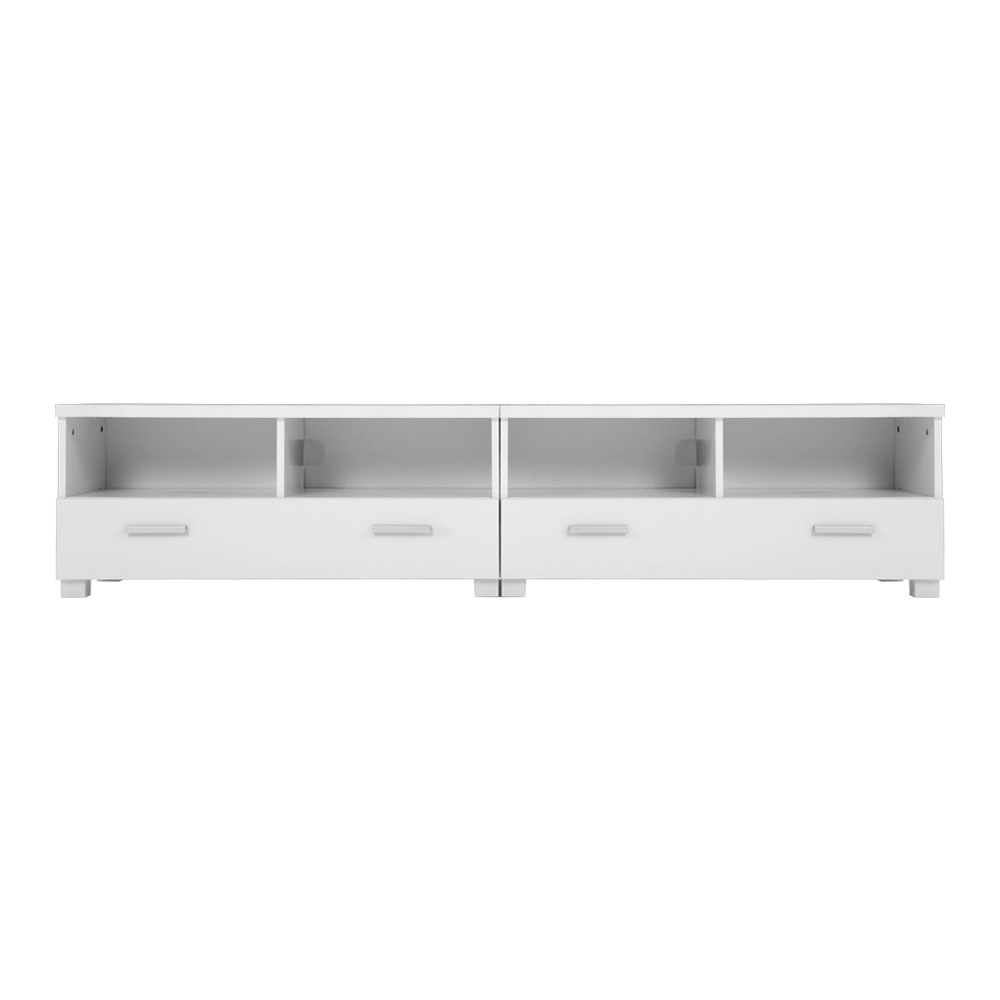 Artiss TV Cabinet Entertainment Unit 180cm White Eddie