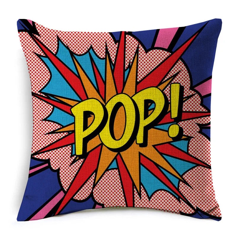 Comic Cushion Covers