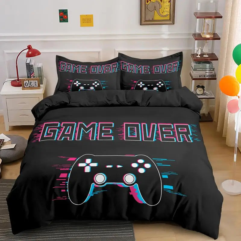 Gameover Quilt Cover Set