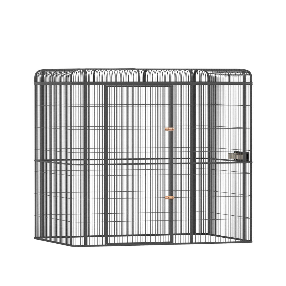 i.Pet Bird Cage Large Walk-in Aviary Budgie Perch Cage Parrot Pet Huge 203cm