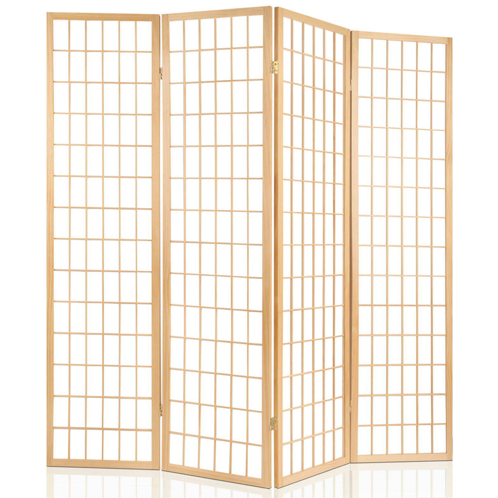 Artiss 6 Panel Room Divider Screen 261x179cm Natural