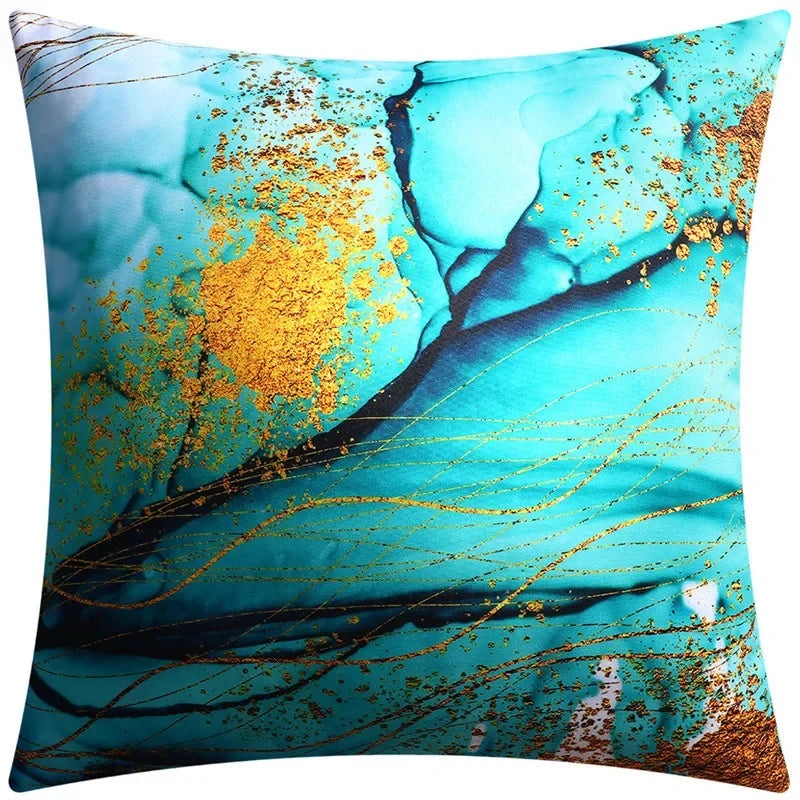 Vibrant Ginkgo Leaves Cushion Covers