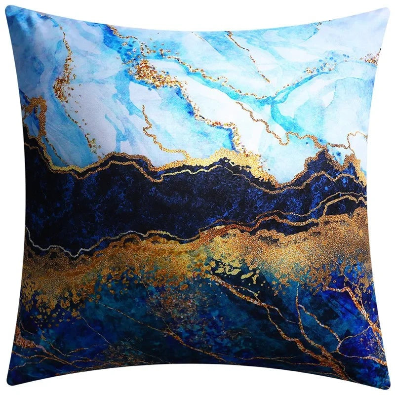 Vibrant Ginkgo Leaves Cushion Covers