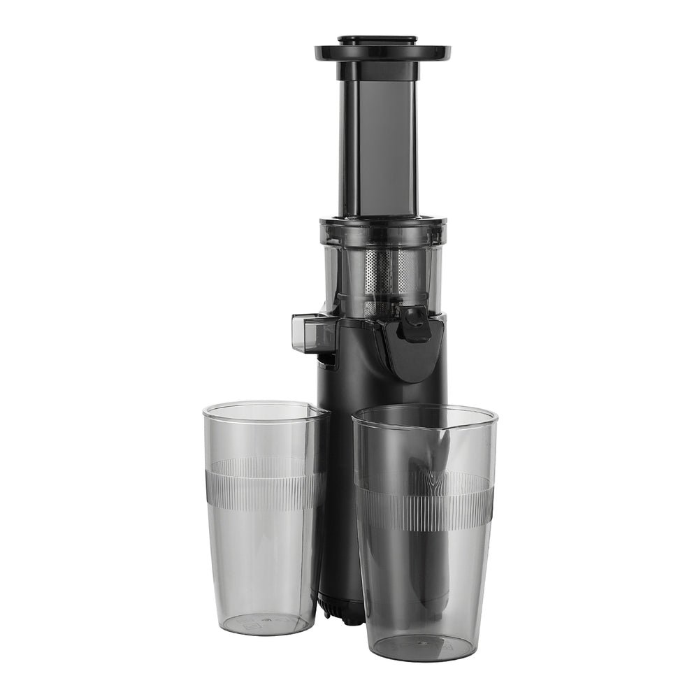 Devanti Slow Juicer Cold Press Fruit Juice Extractor 130W Black