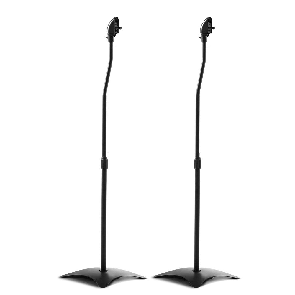 Alpha Speaker Stand 75-112cm Adjustable Height Surround Sound Studio Home 2pcs