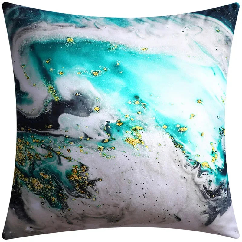 Vibrant Ginkgo Leaves Cushion Covers