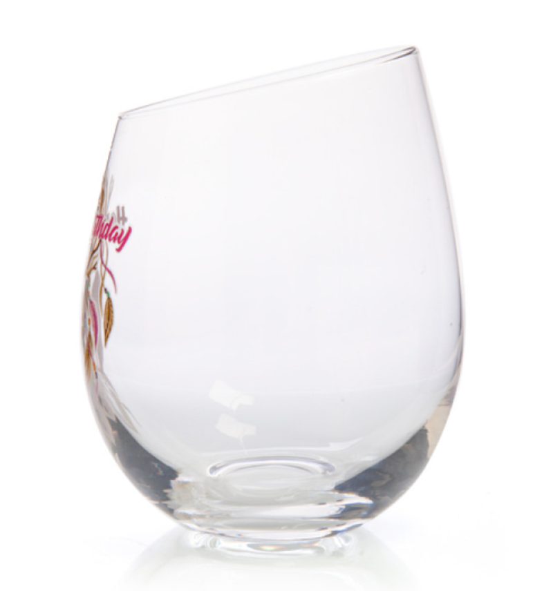 Happy Birthday Tallulah Dream Stemless Glass