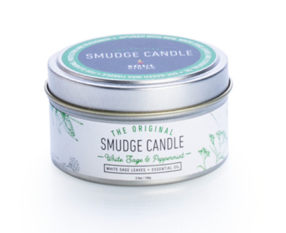 Soul Sticks White Sage and Peppermint Smudge Candle (PRICE IS FOR ONE ITEM)