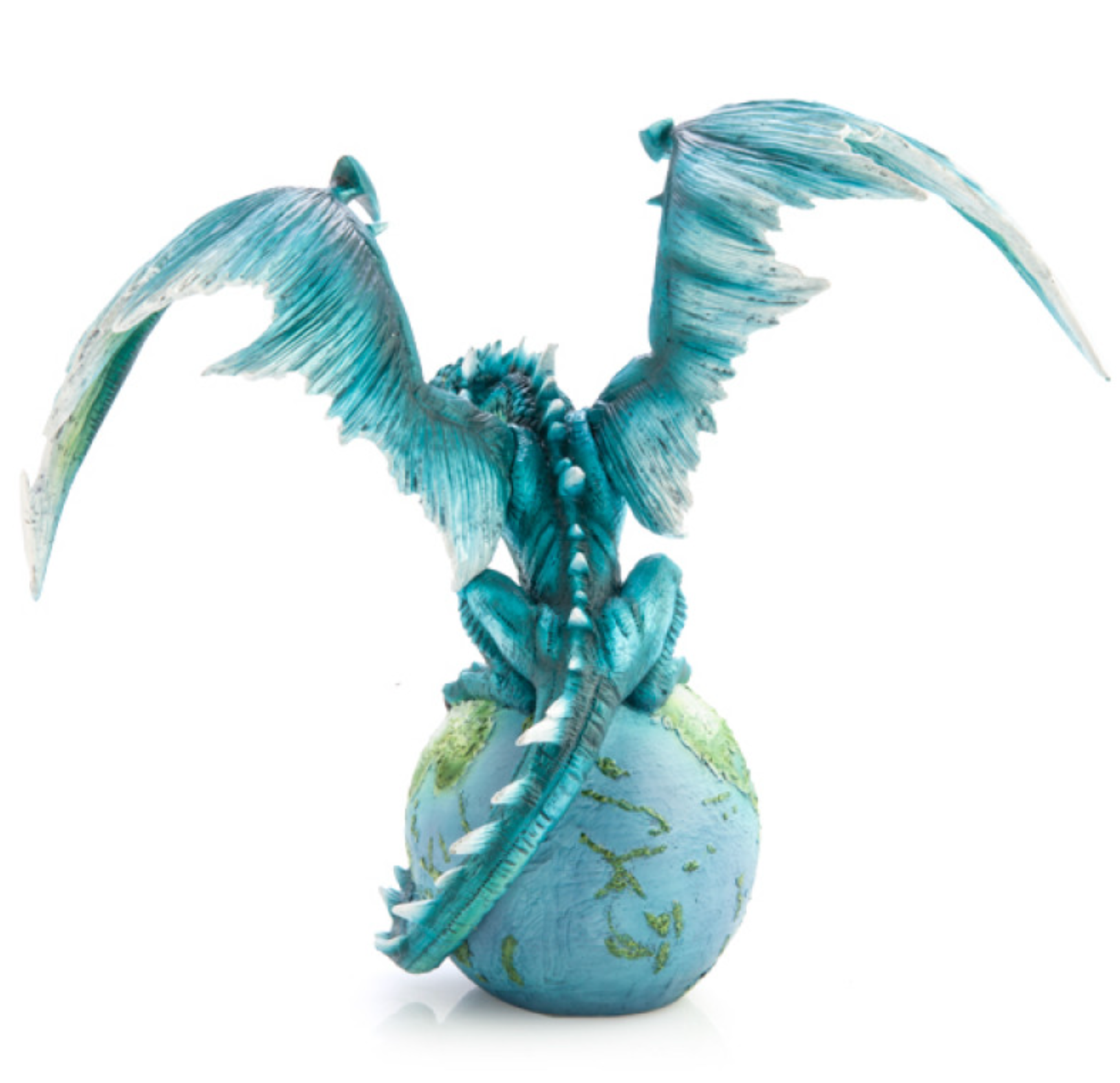 Earth Dragon and Globe Figurine