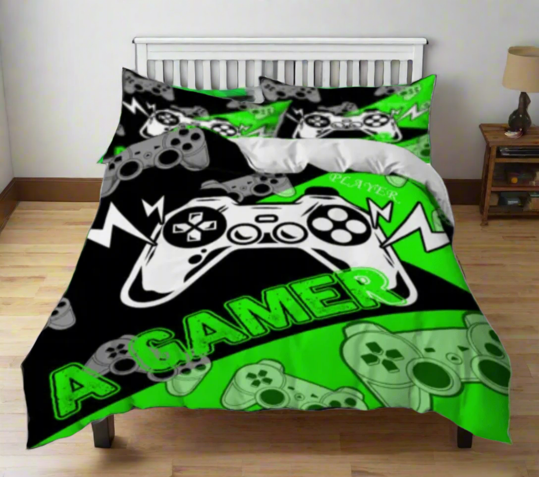 A Gamer Quilt Cover Set