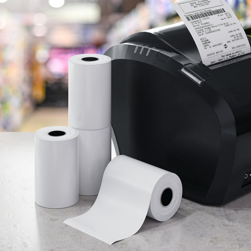 100 Rolls Thermal Label Printer Cash Register Receipt Roll