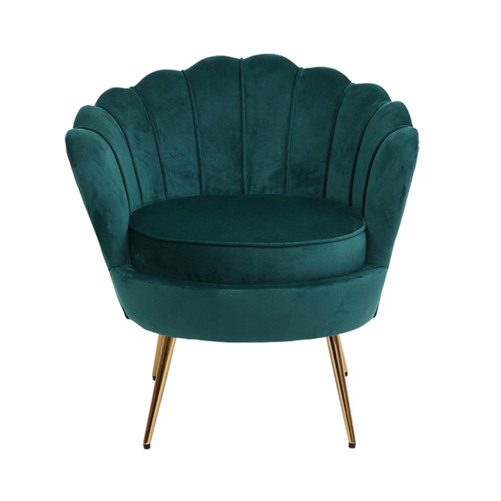 Artiss Armchair Velvet Green Callista