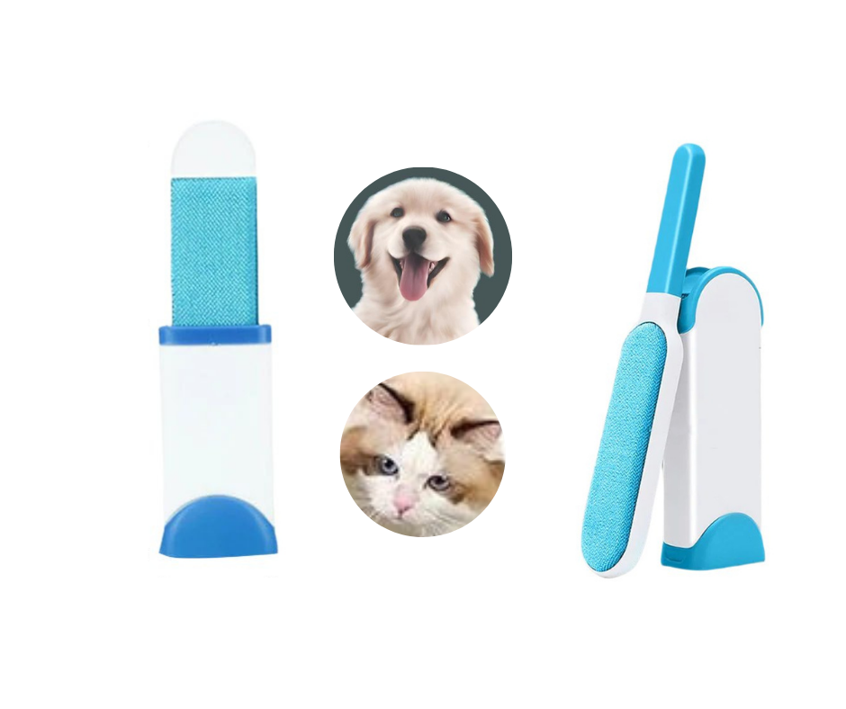 Floofi 3-in-1 Pet Remover Brush Blue