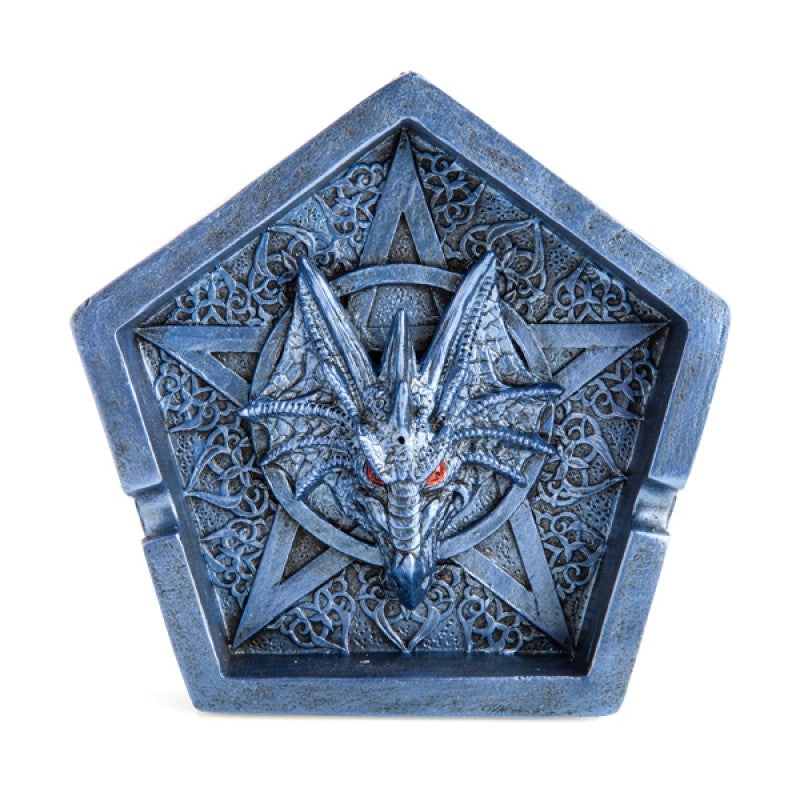 Ice Dragon Pentacle Incense Burner