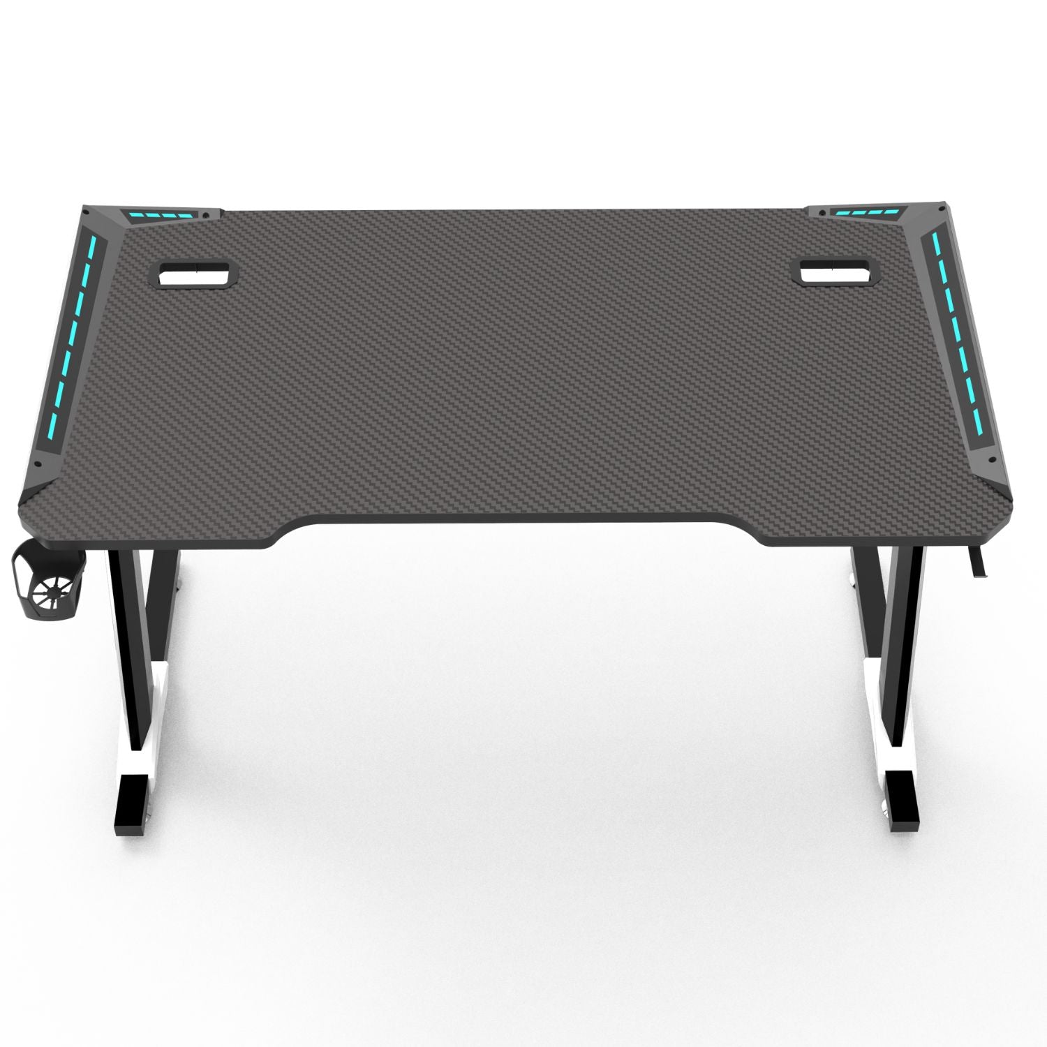 EKKIO RGB Gaming Desk Z Shape Black 120cm