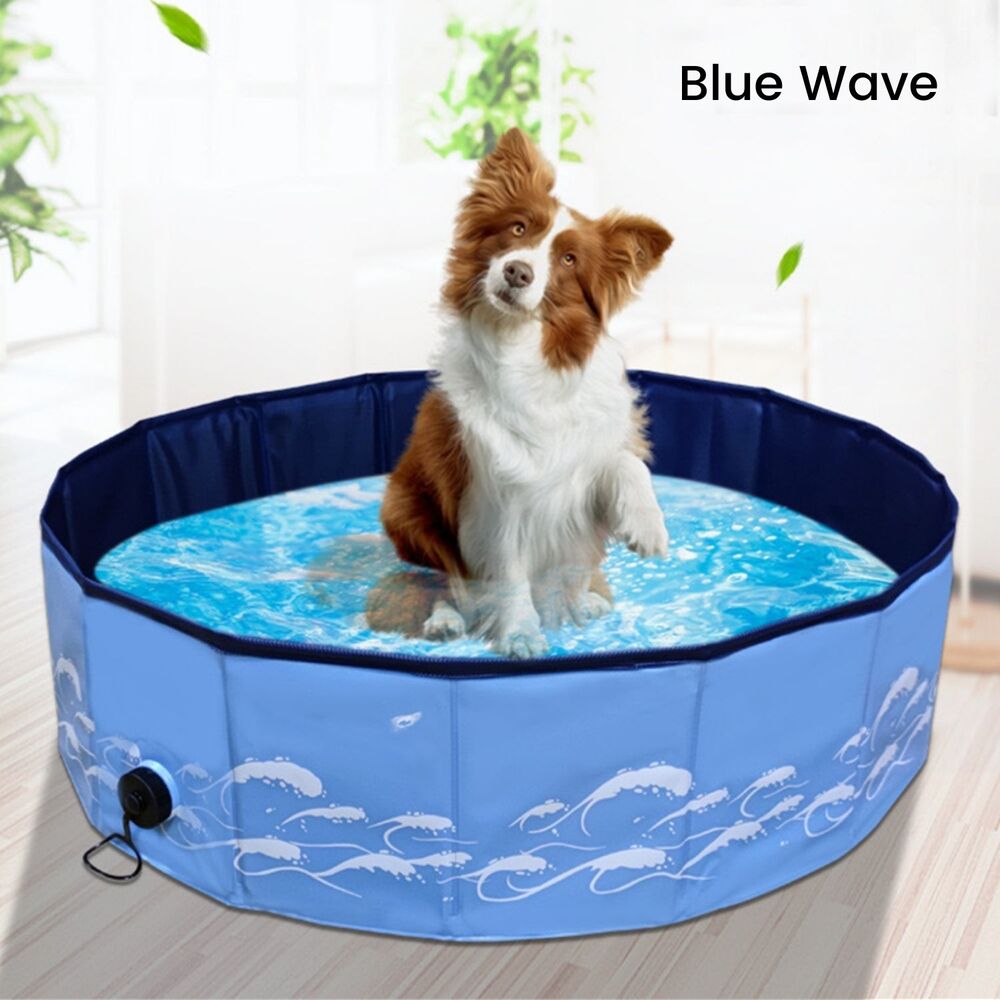 Floofi Pet Pool 120cm*30cm XL Blue Wave