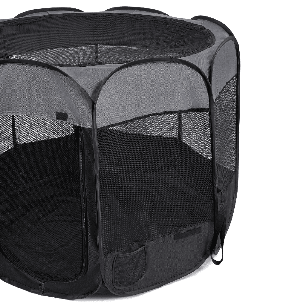 Floofi Oxford Playpen (120cm Grey)