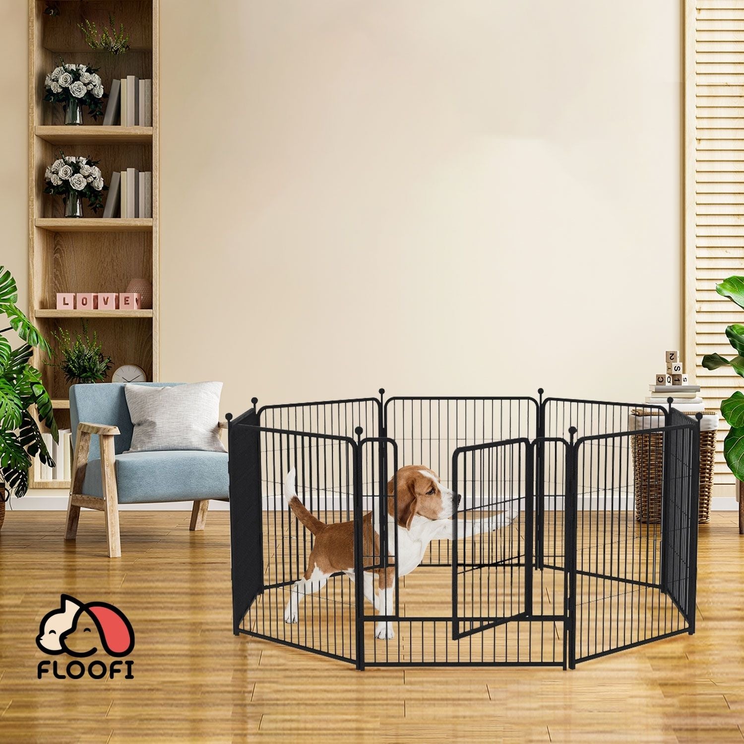 Floofi Dog Playpen 40" (Thick Model)