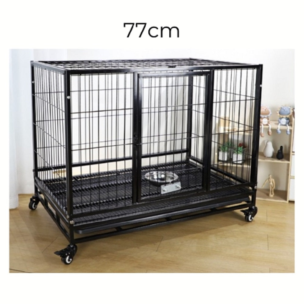 Floofi Dog Cage 32" (with wheels)