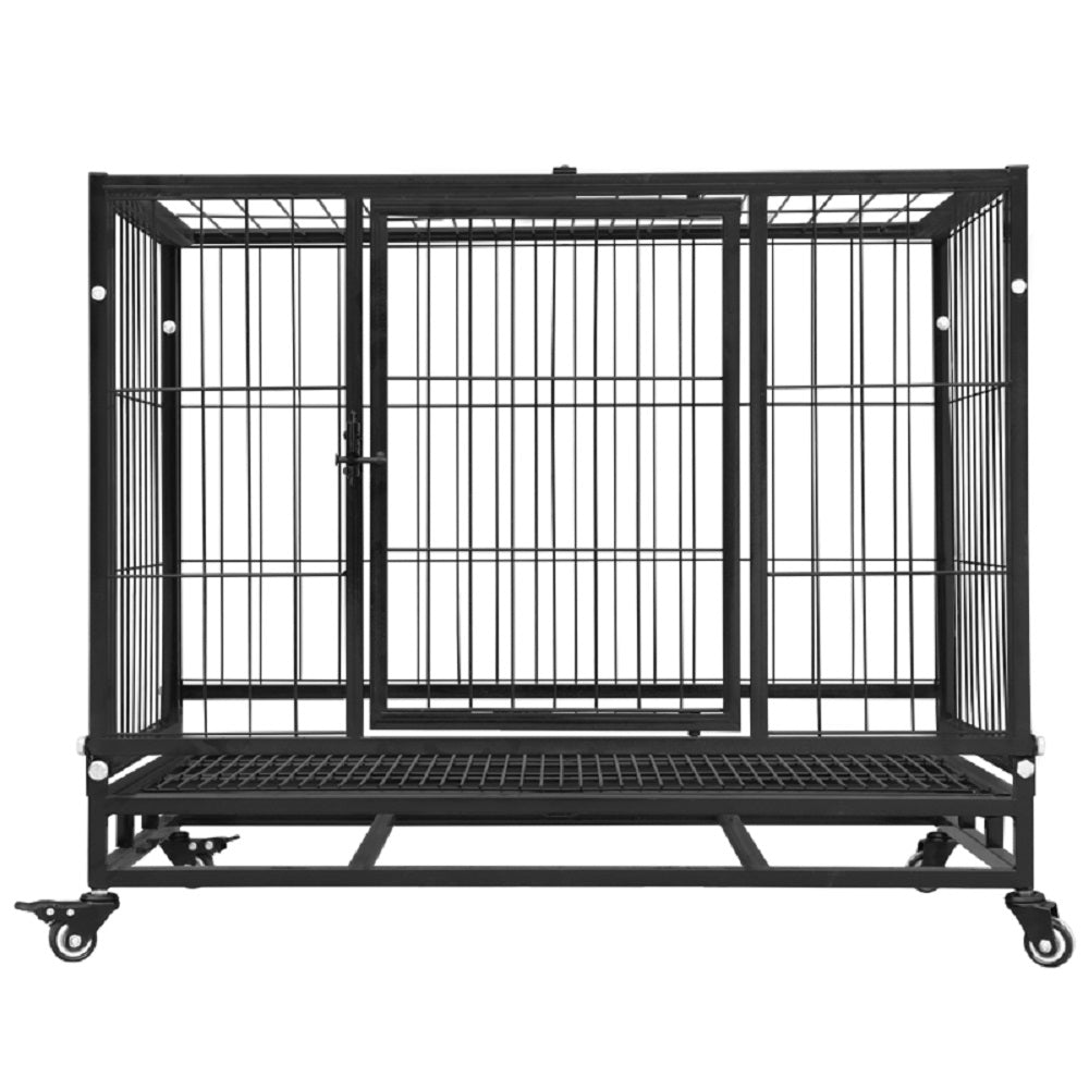 Floofi Dog Cage 46" (with wheels)