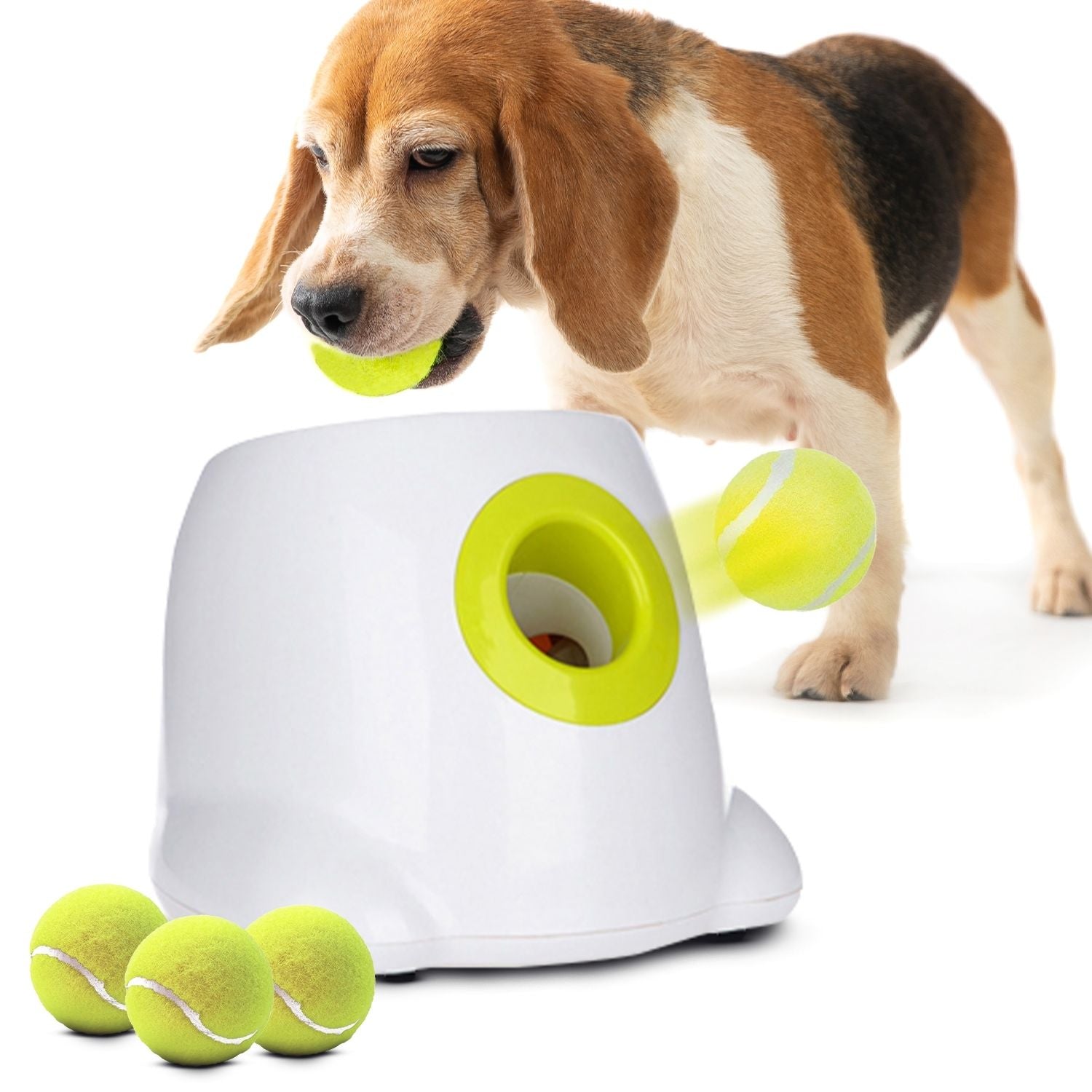 FLOOFI Automatic Ball Launcher (Green)