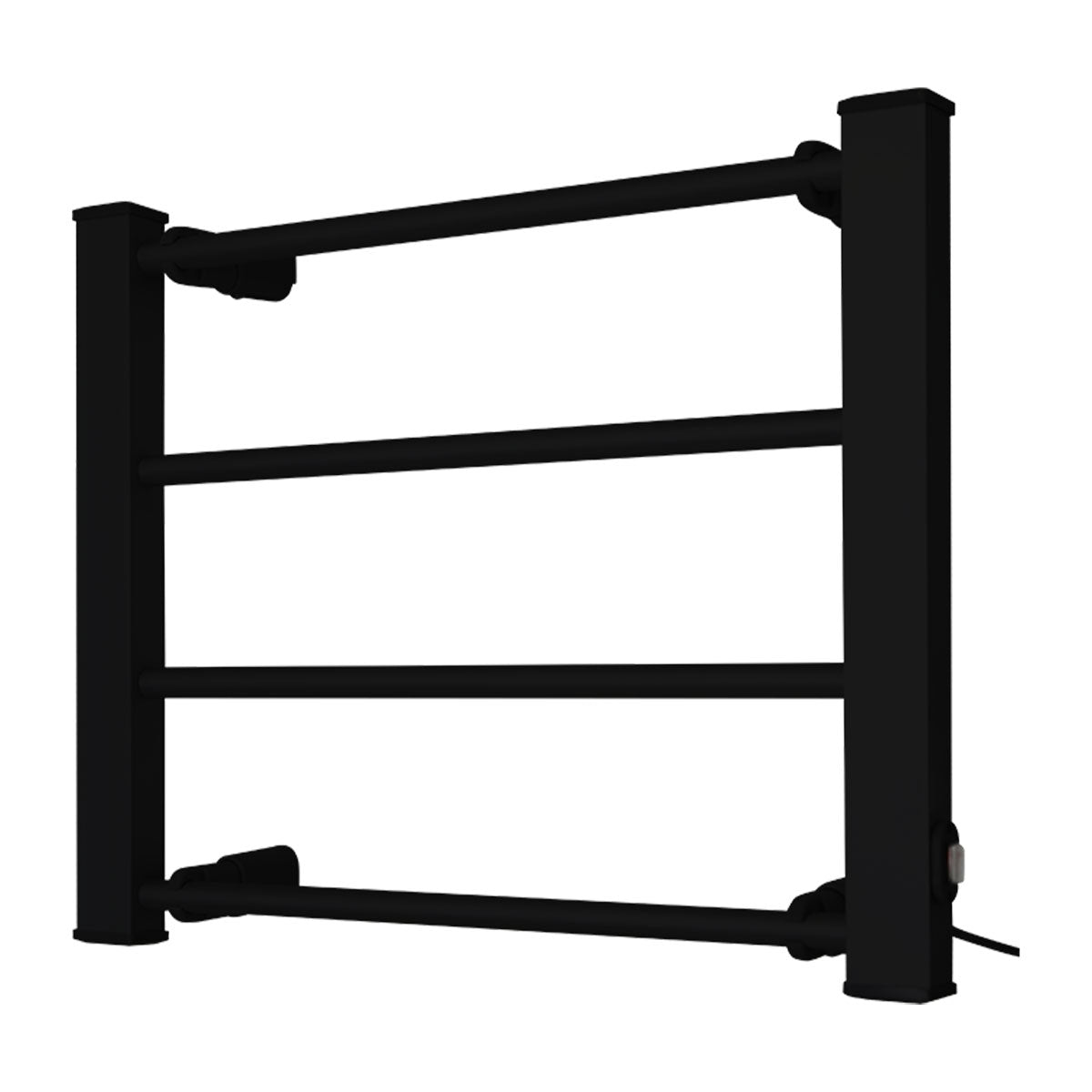 Pronti Heated Towel Rack Electric Bathroom Towel Rails Warmer Ev-60 -black