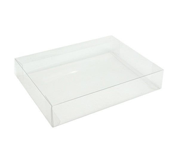 10 Pack Clear PVC Boxes – 15x15x4cm Small Bomboniere