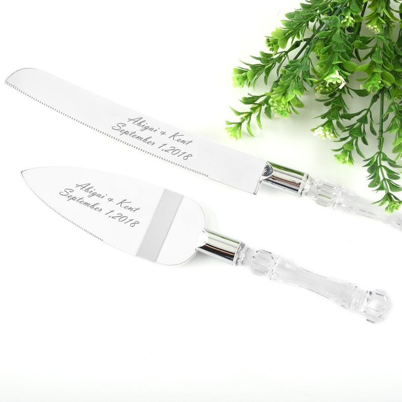 Cake Knife and Server Gift Boxed Set