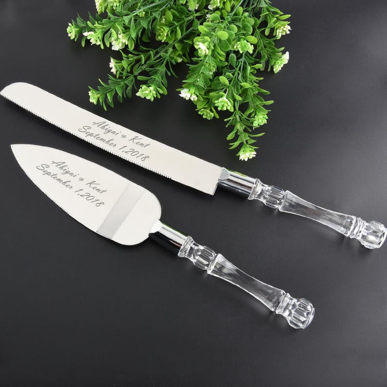 Cake Knife and Server Gift Boxed Set