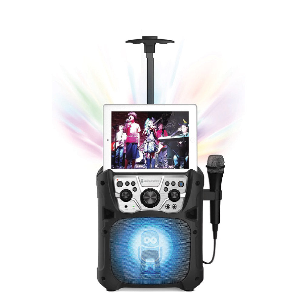 Singing Machine Mini Fiesta Bluetooth Karaoke with Light Show