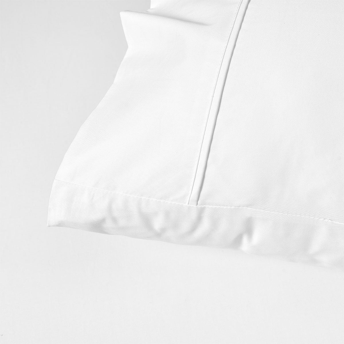 Accessorize 400TC White Bamboo Cotton Sheet Set 40cm Wall Queen