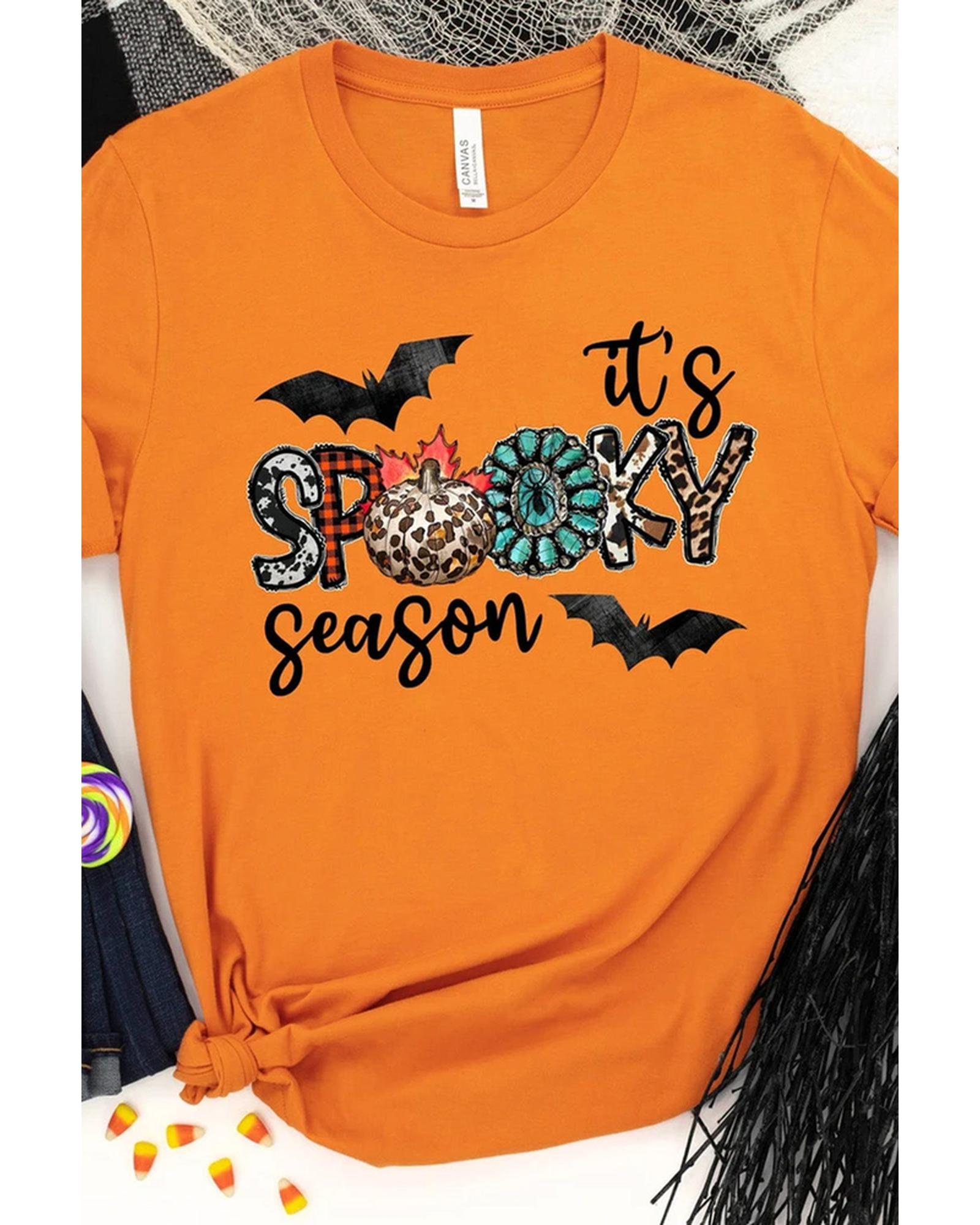 Azura Exchange Spooky Season Graphic Print T-Shirt - L