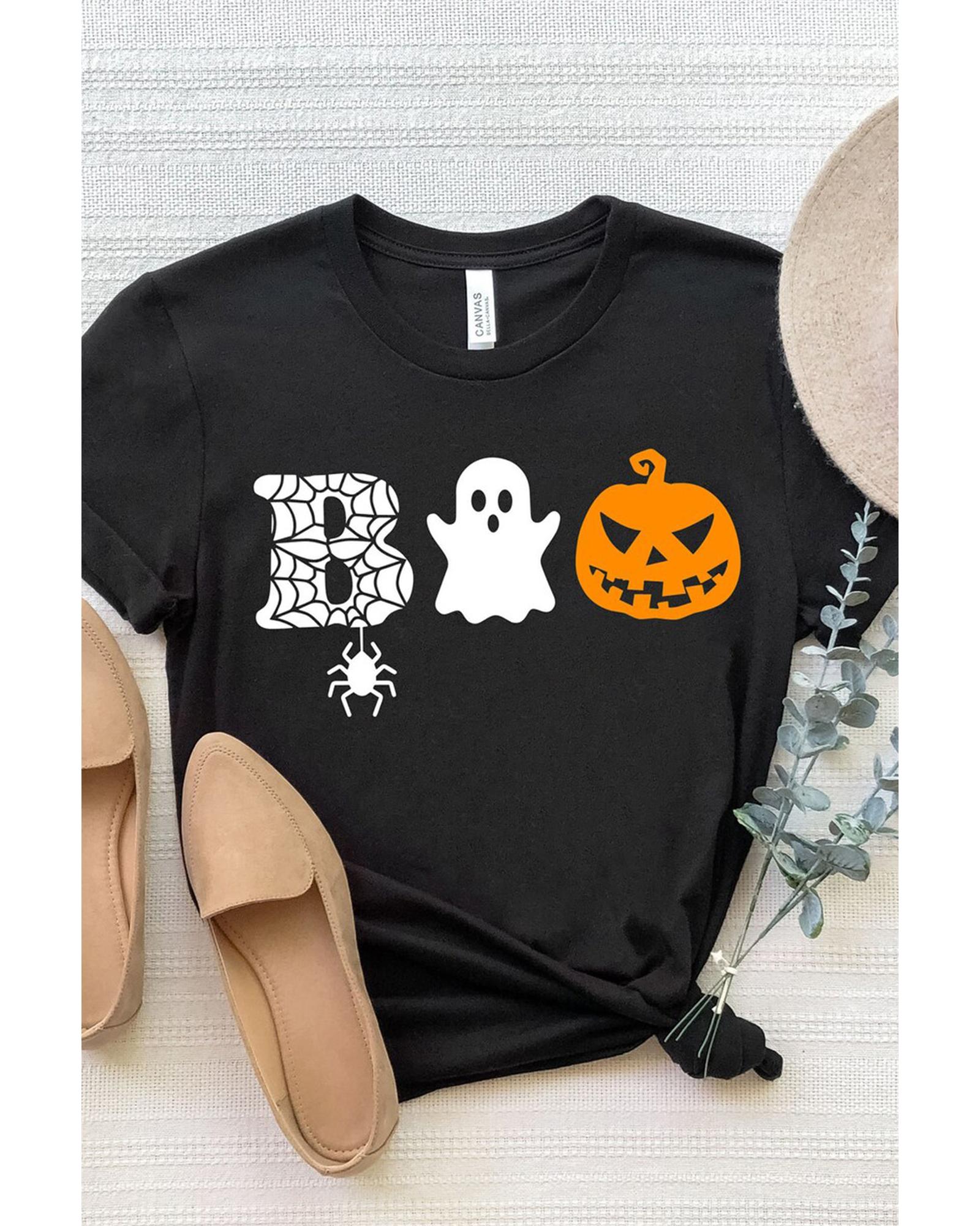 Azura Exchange Halloween Graphic Print T-Shirt - L