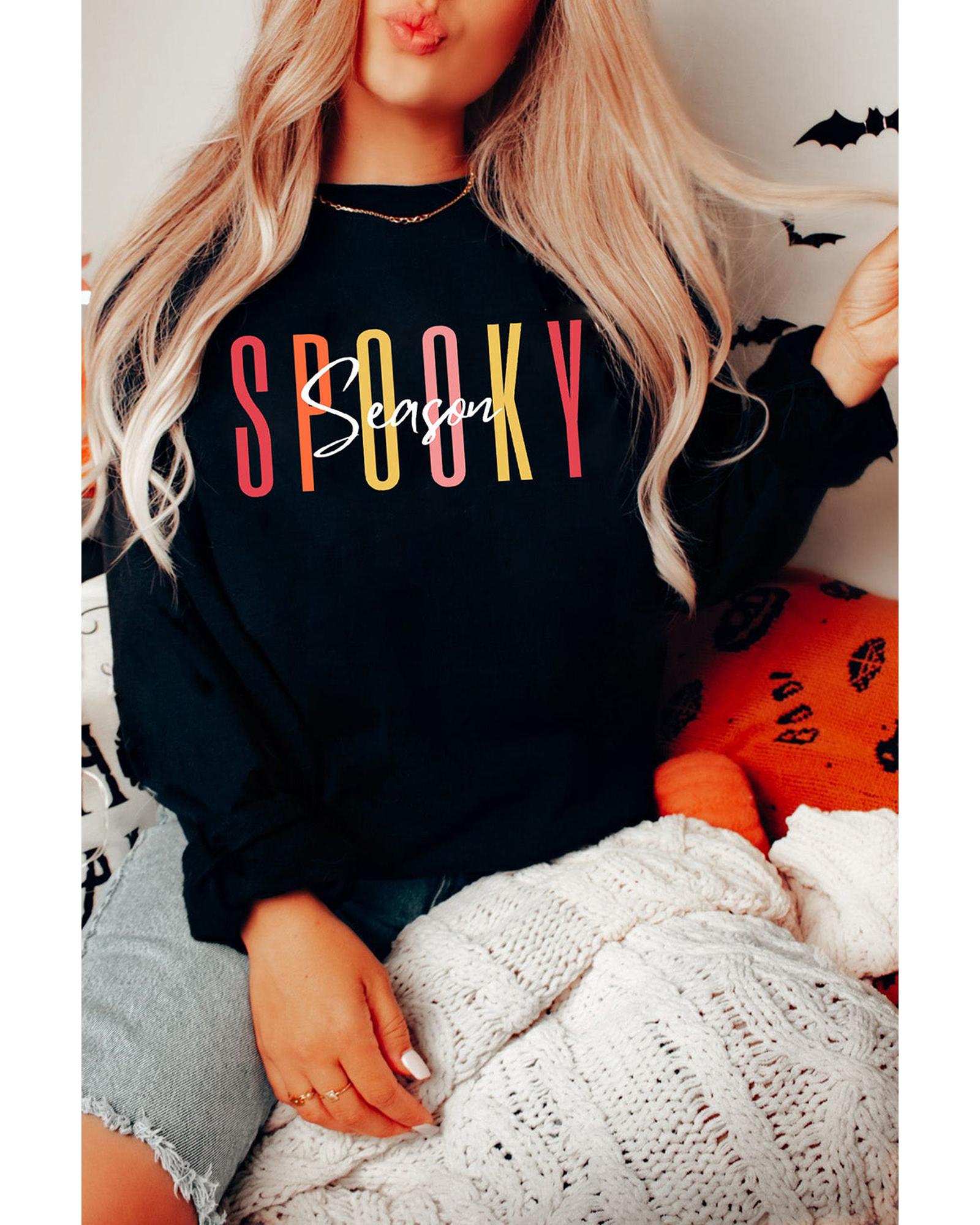 Azura Exchange Spooky Season Halloween Graphic Sweatshirt - XL