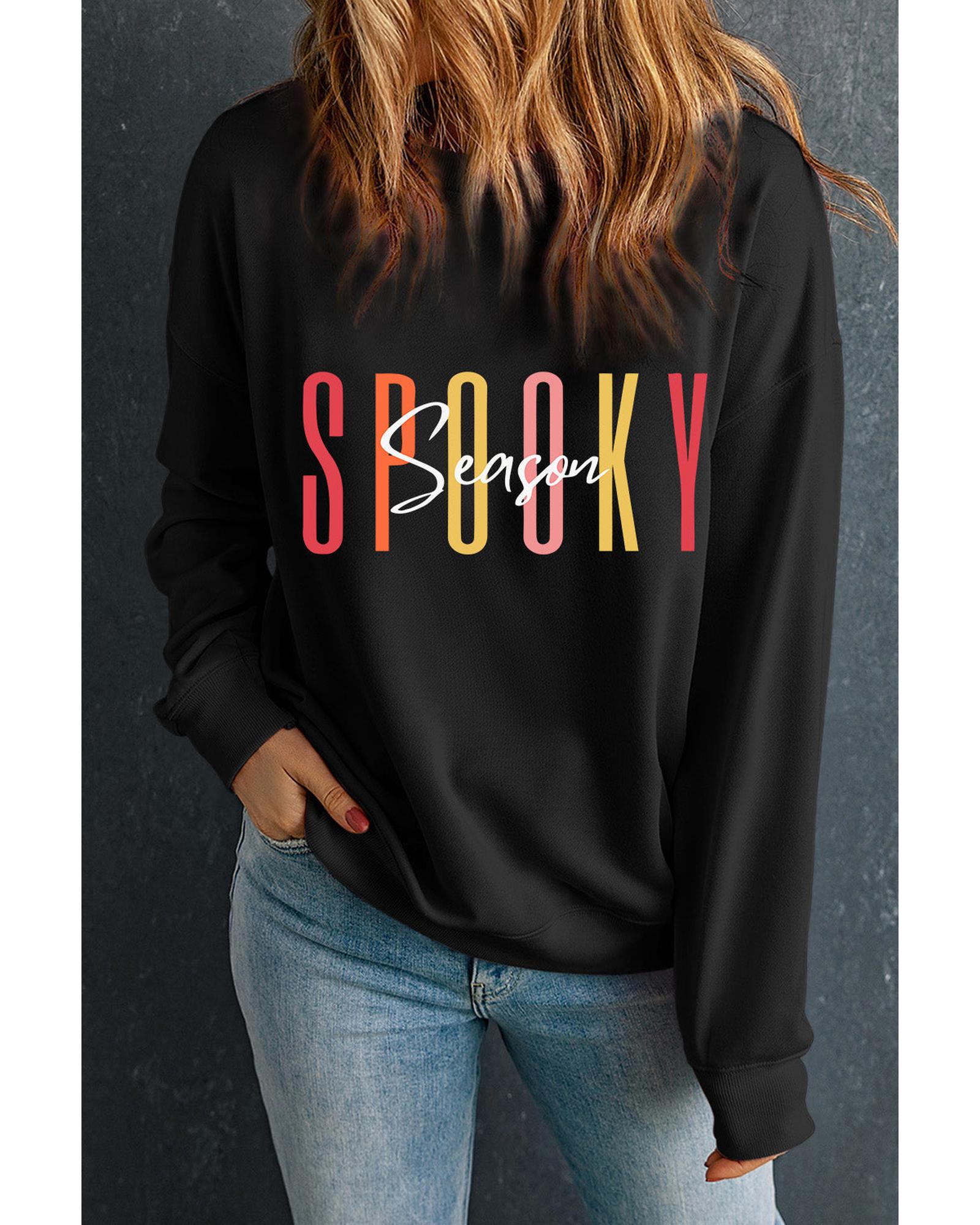 Azura Exchange Spooky Season Halloween Graphic Sweatshirt - XL