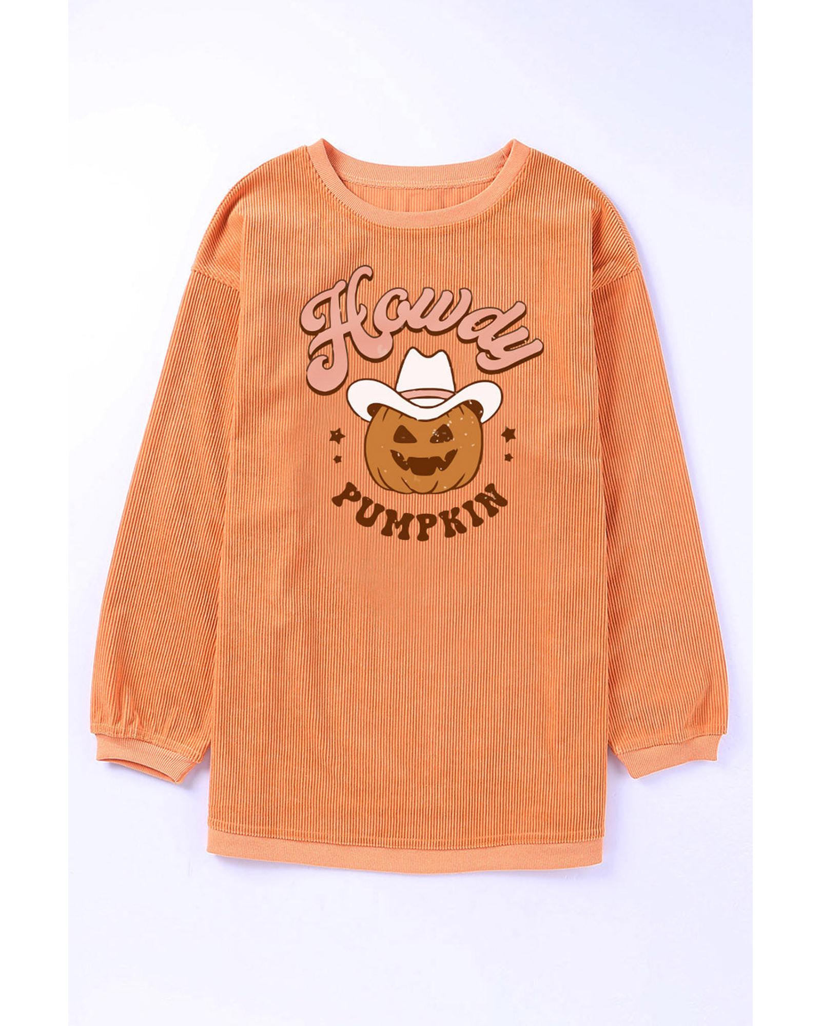 Azura Exchange Howdy Pumpkin Halloween Graphic Sweatshirt - 2XL