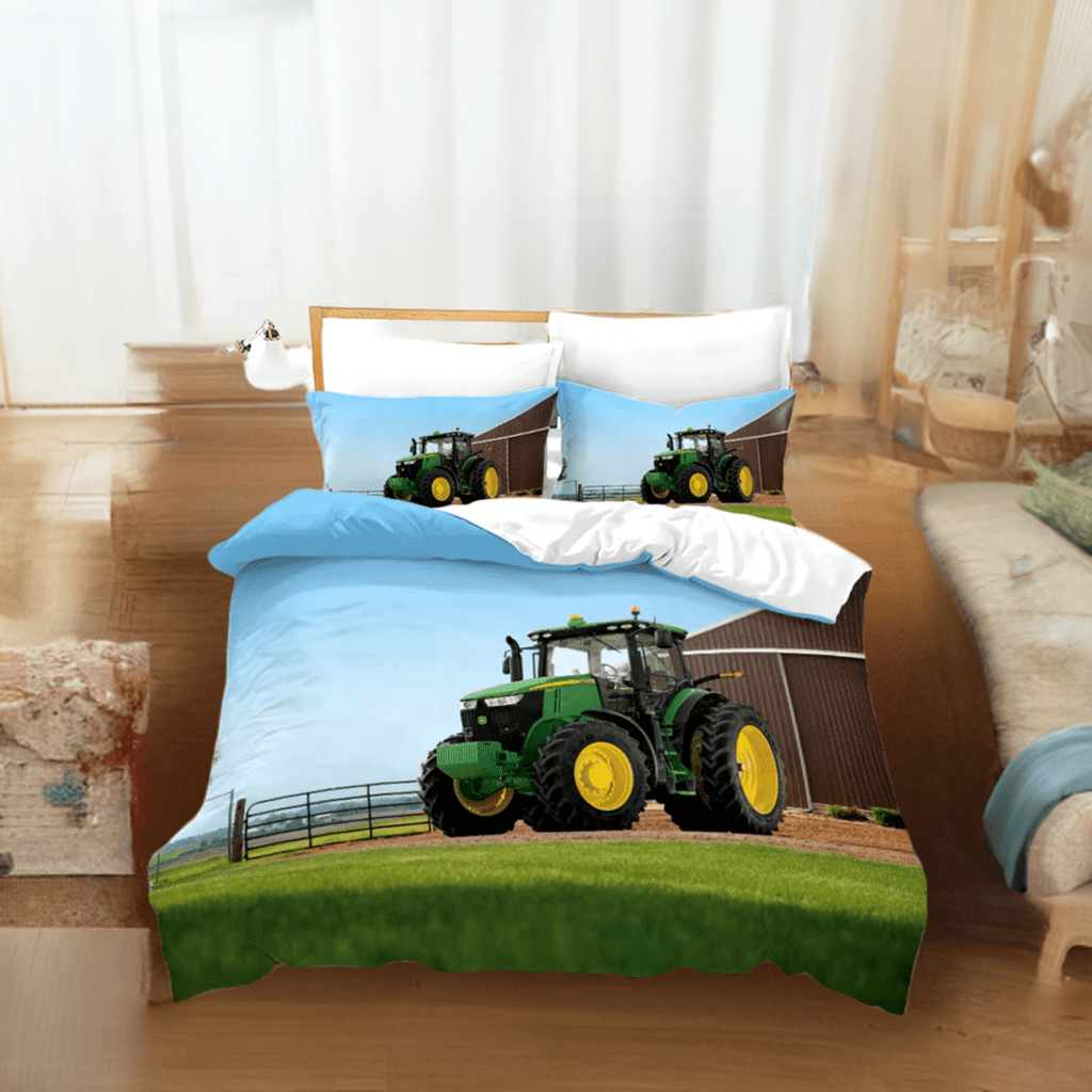 Tractor Quilt Cover Set