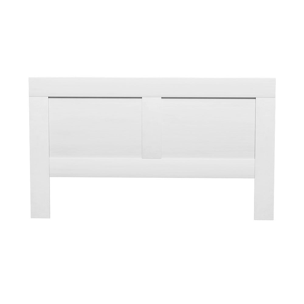 Artiss Bed Head Headboard King with Shelves - CABI White