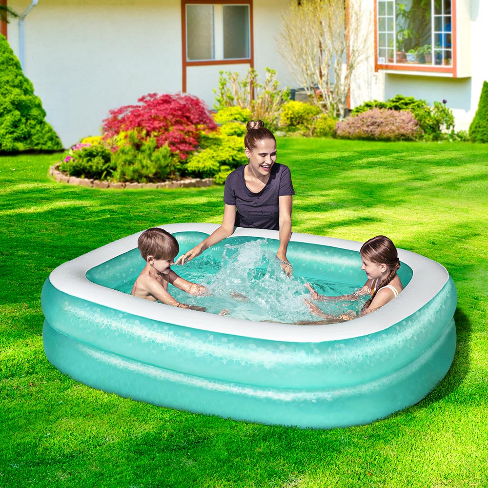 Bestway Kids Pool 200x146x48cm Inflatable Above Ground Swimming Pools 450L