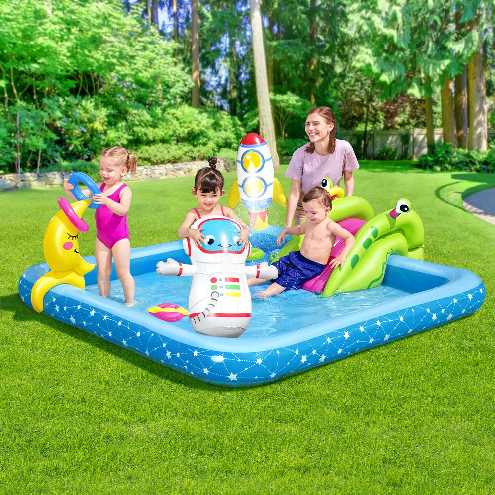 Bestway Kids Pool 228x206x84cm Inflatable Above Ground Swimming Play Pools 308L