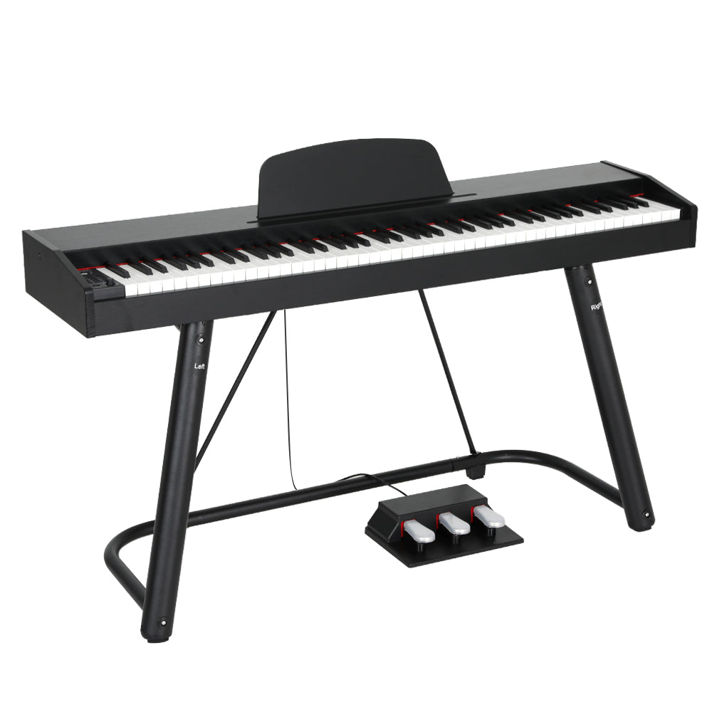 Alpha 88 Keys Electronic Piano Keyboard Digital Electric w/ Stand Full Weighted