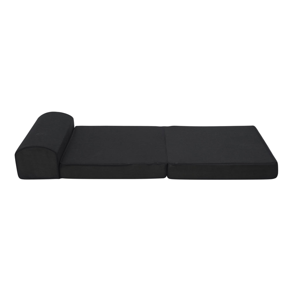 Giselle Bedding Foldable Mattress Folding Foam Bed Mat Black