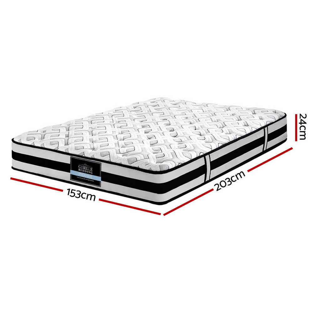 Giselle Bedding 24cm Mattress Super Firm Queen