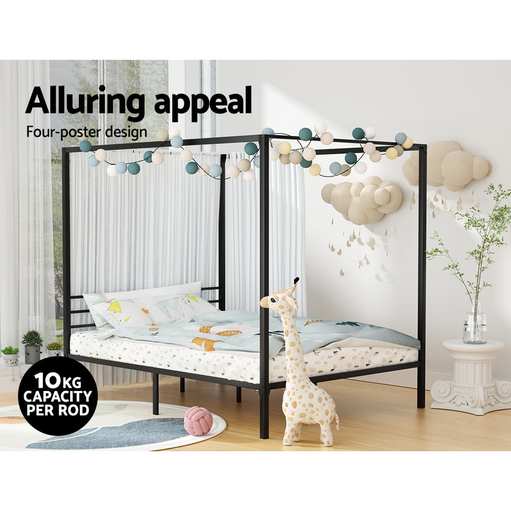 Artiss Bed Frame Queen Size Metal Frame POCHY