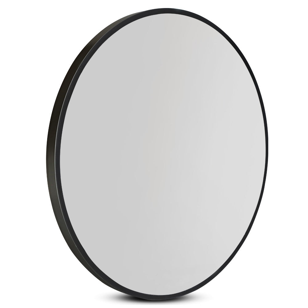 Embellir Round Wall 50cm Makeup Bathroom Mirror Frameless