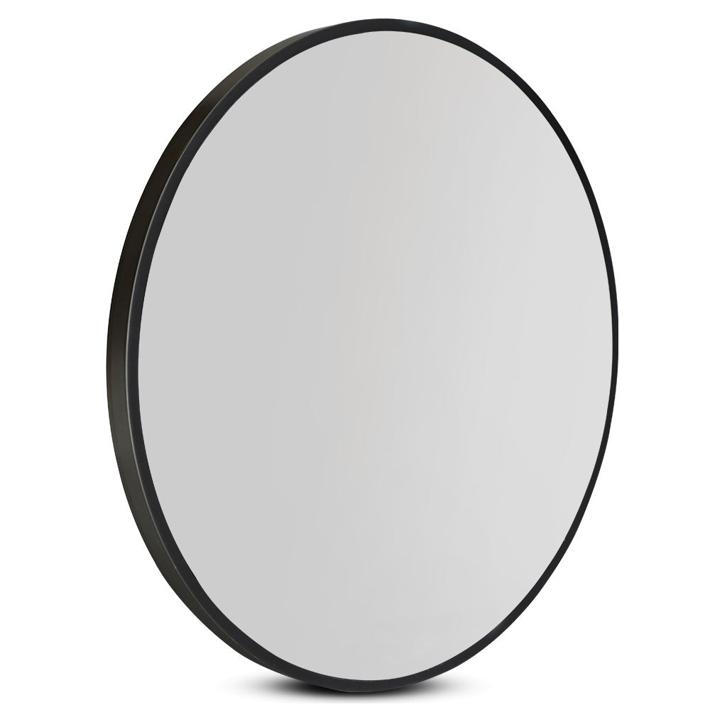 Embellir 80cm Wall Bathroom Round Makeup Mirror