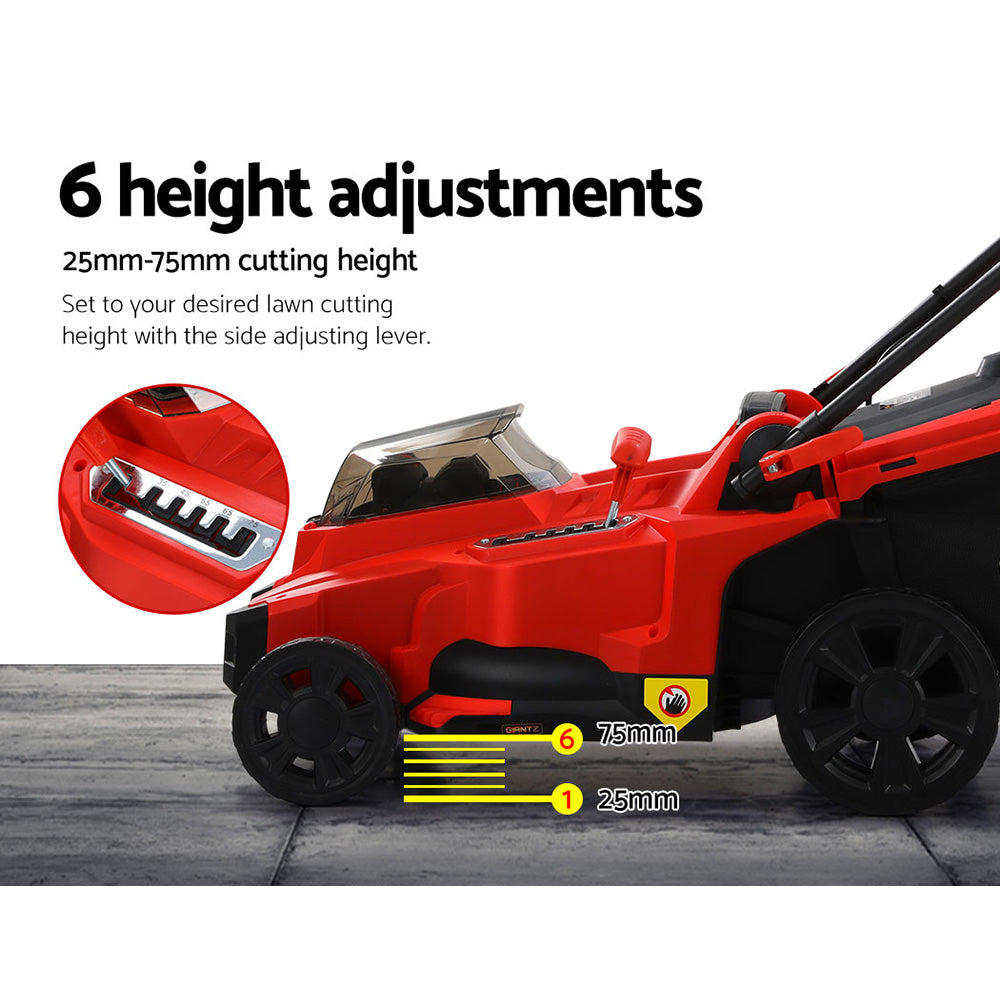 Giantz Lawn Mower Cordless 40V Battery Electric Lawnmower 39cm Width