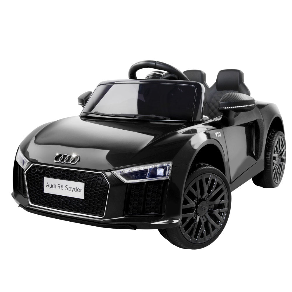 Kids Ride On Car Audi R8 Licensed Sports Electric Toy Cars Black